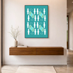 Affiche "Totem lagune"