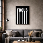 Affiche contemporaine "Focus"