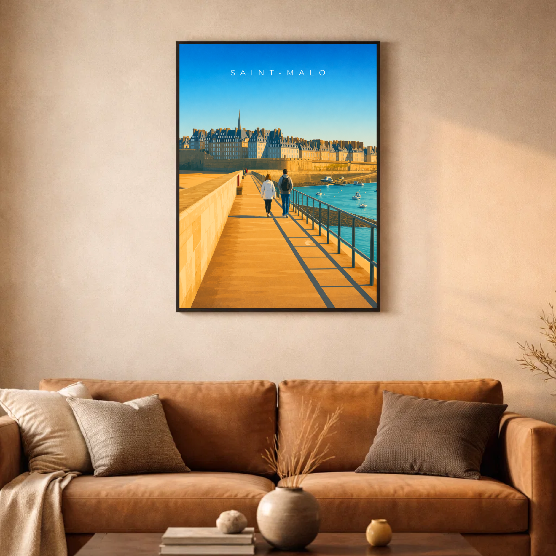 Affiche Saint-Malo