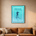 Affiche "Biathlon contemporain"