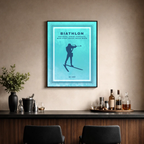 Affiche "Biathlon contemporain"