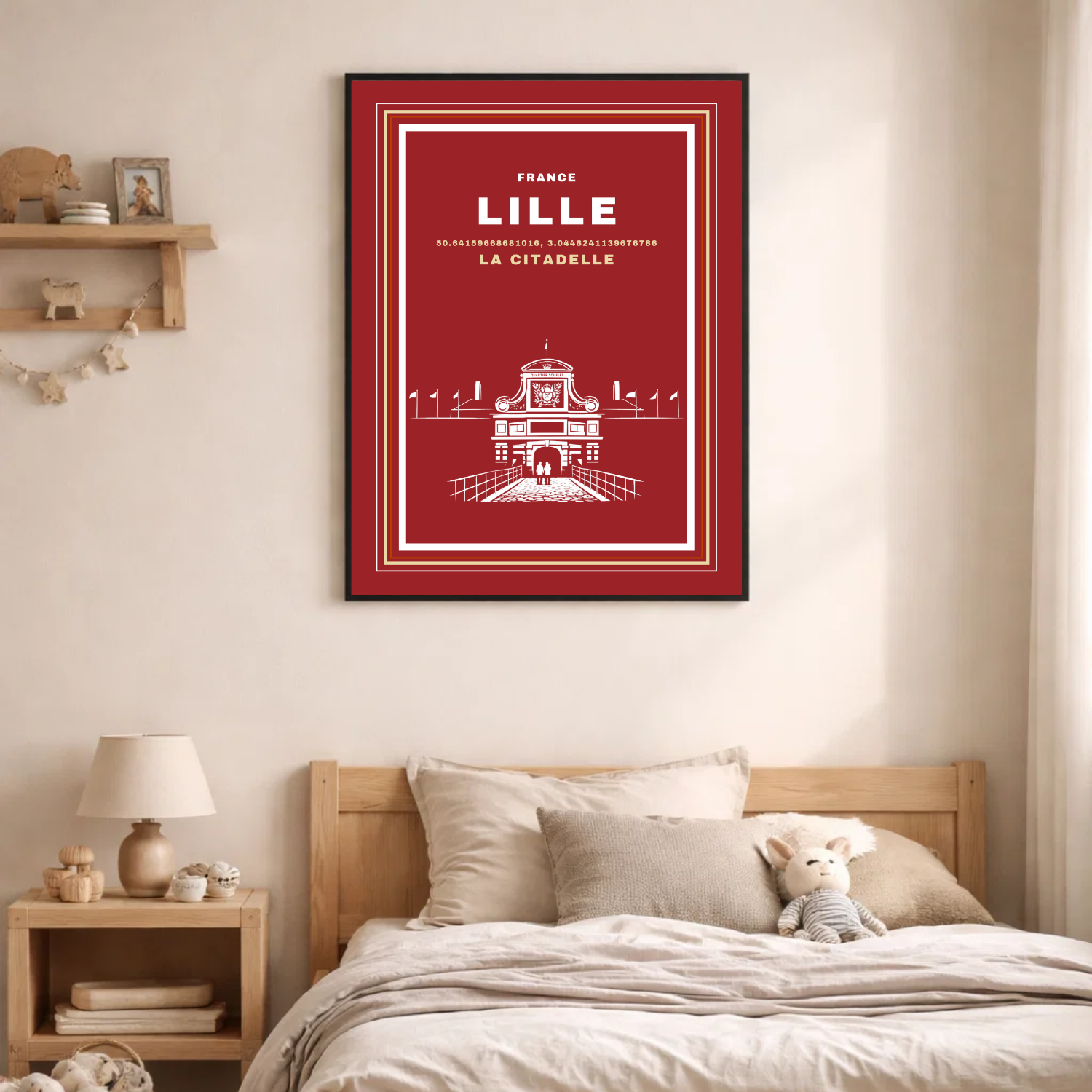 Affiche "Citadelle de Lille contemporaine"