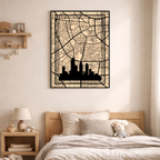Affiche "Ville contemporaine"