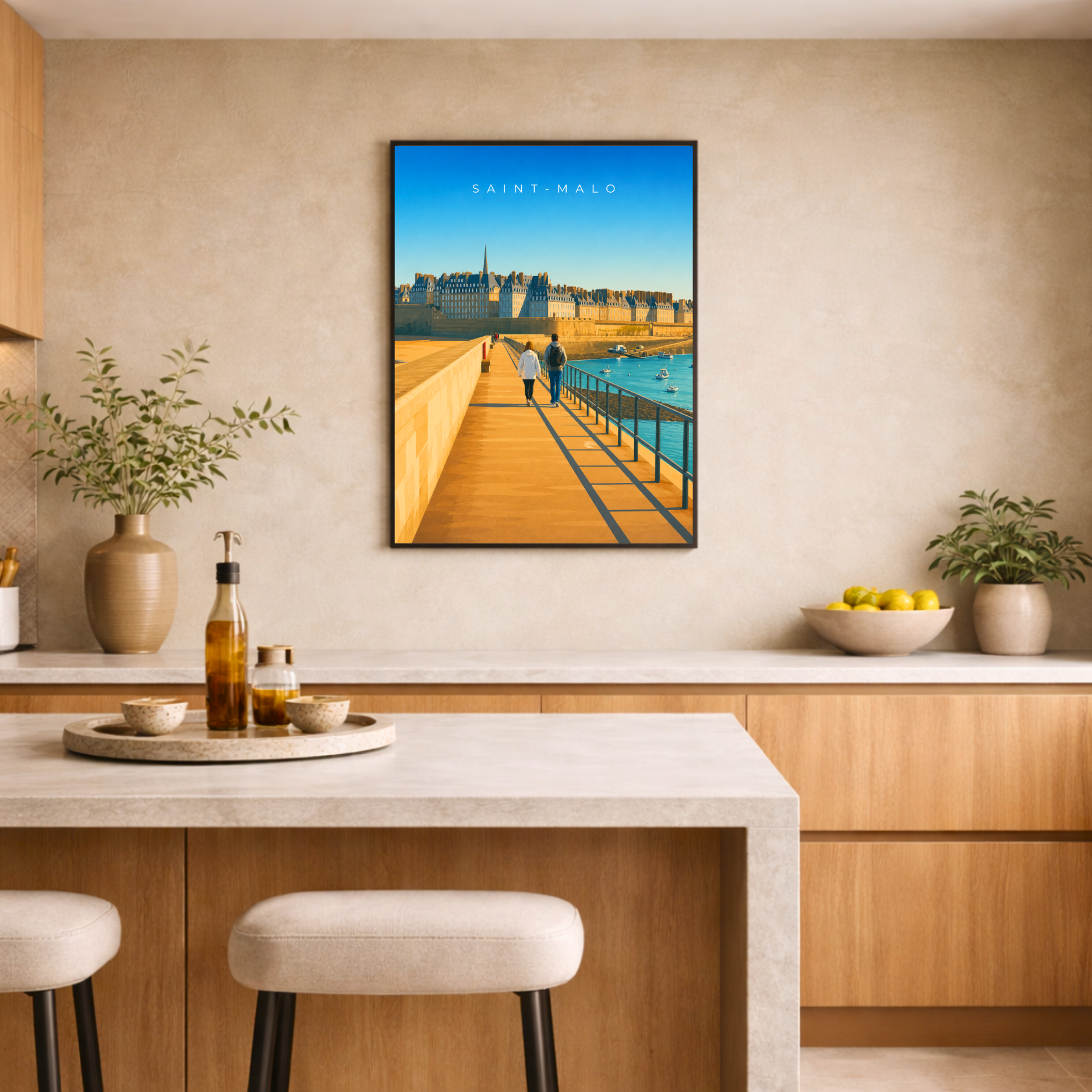 Affiche Saint-Malo