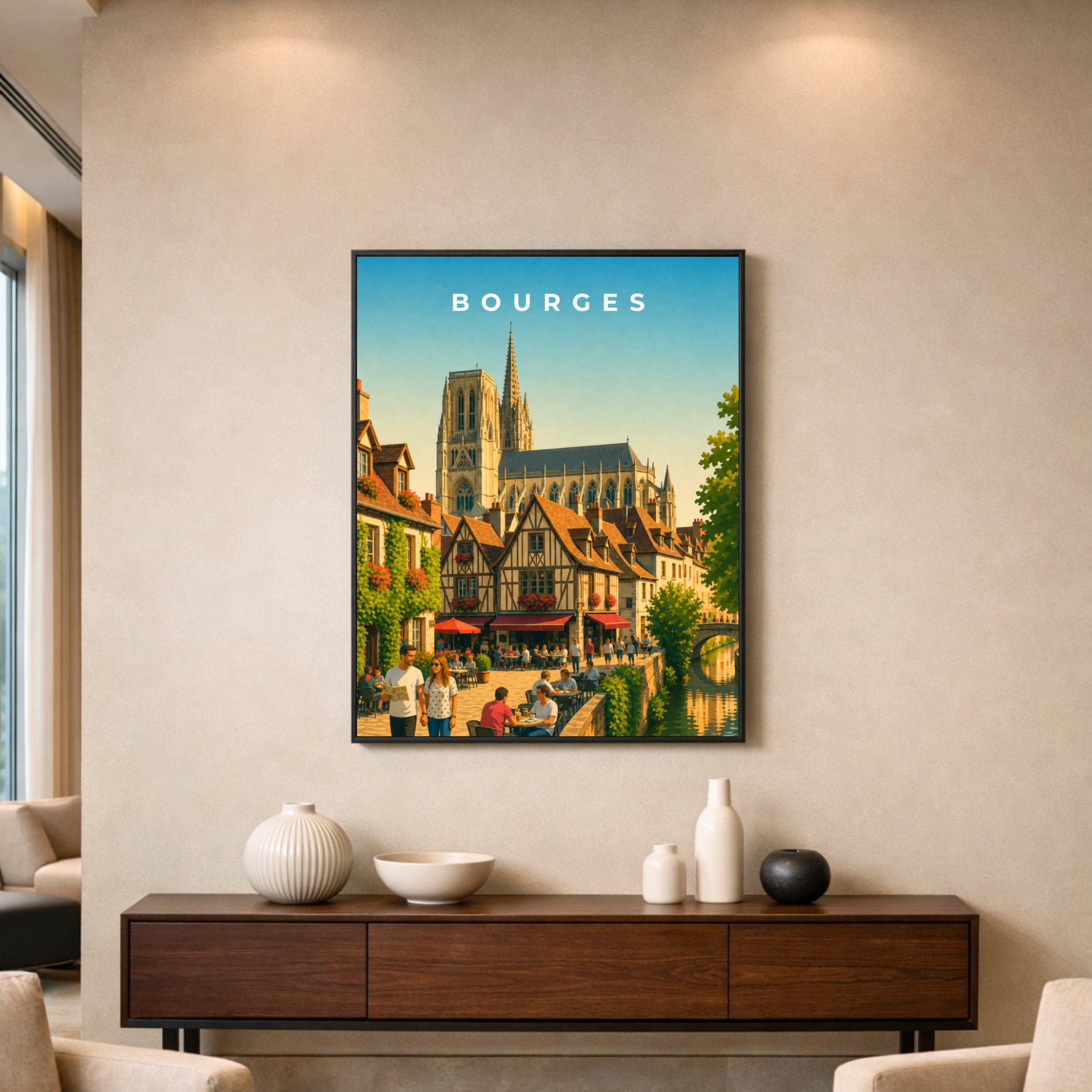 Affiche Bourges
