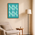 Affiche "Totem lagune"