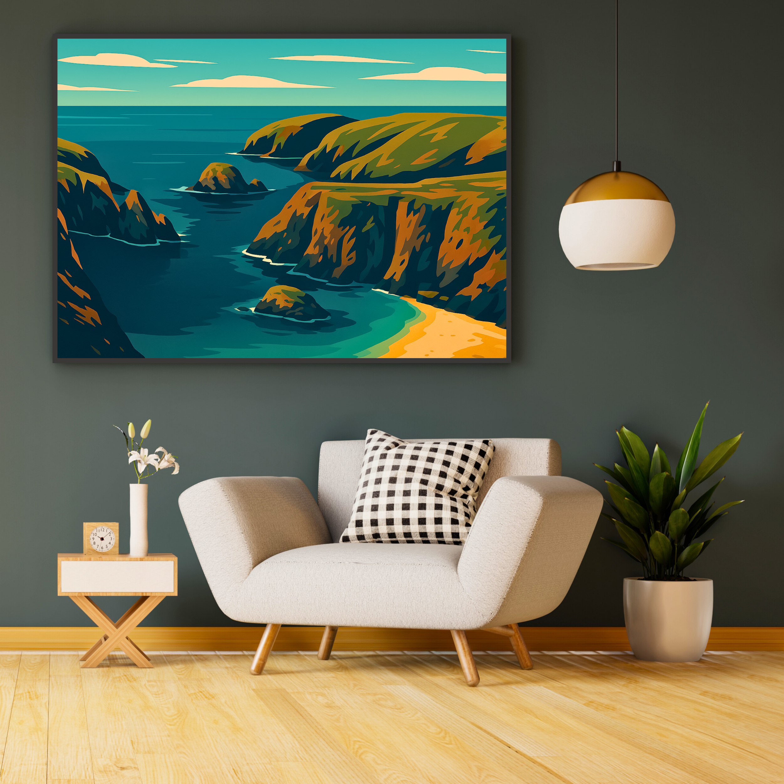 Affiche Belle-Île – L’évasion bretonne en poster