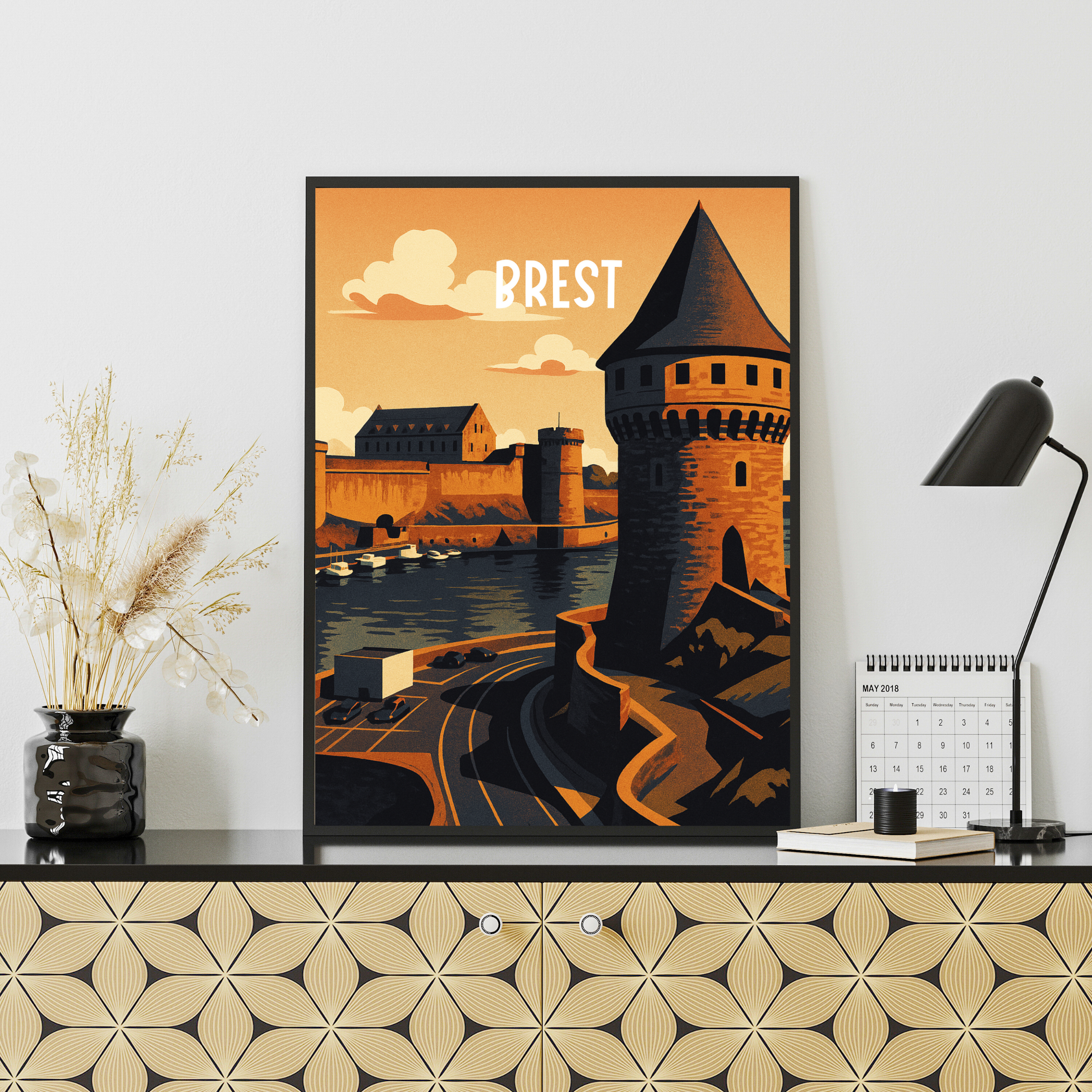 Affiche Brest – Cap sur la rade et les embruns