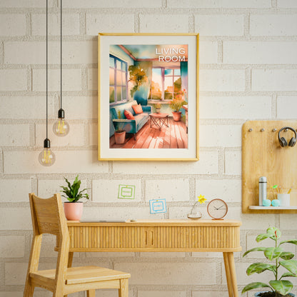 Affiche "Living Room"