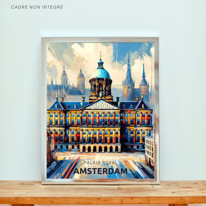 Affiche "Palais Royal - Amsterdam"