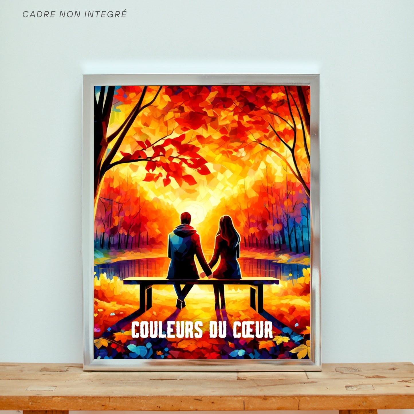 Affiche "Couleurs du coeur"