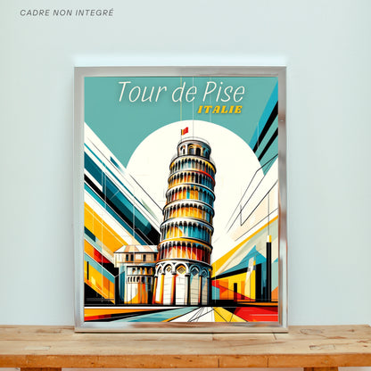 Affiche "Tour de Pise"