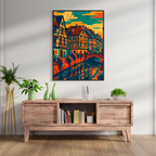 Affiche Colmar – Charme alsacien à encadrer