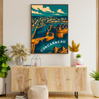 Affiche Concarneau – Ville close et grand large