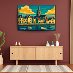 Affiche Le Croisic – Port breton et grand large