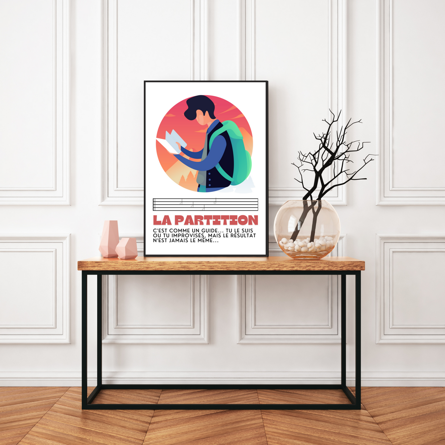 Affiche "La partition"