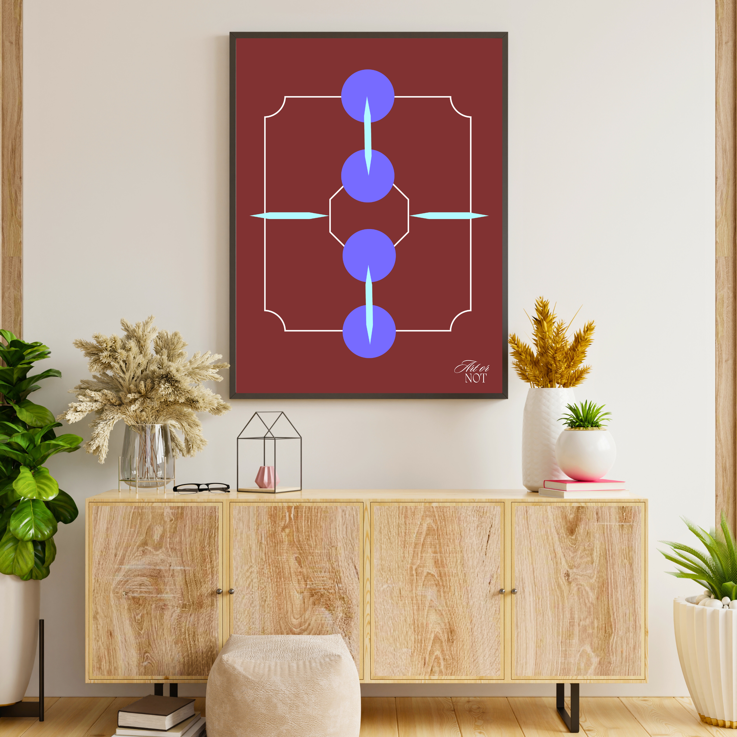 Affiche "Connexion céleste"