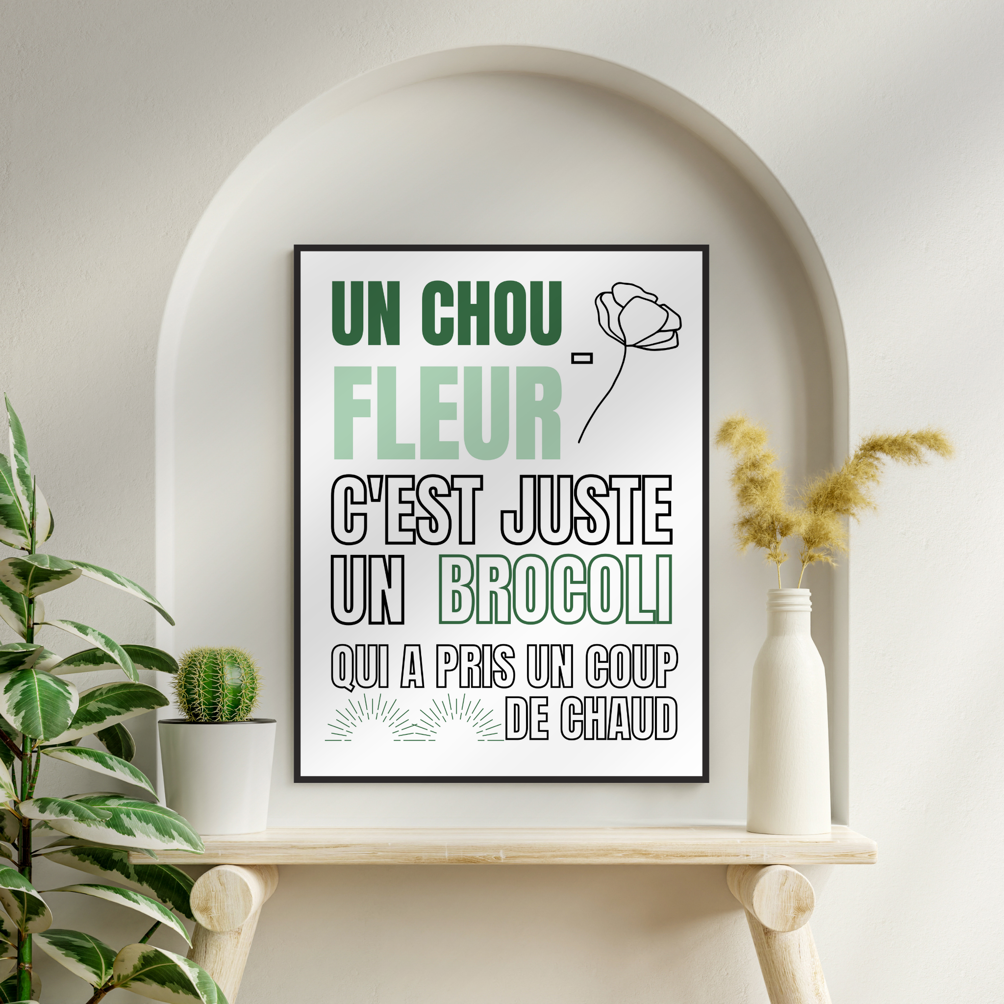 Affiche "Brocoli"