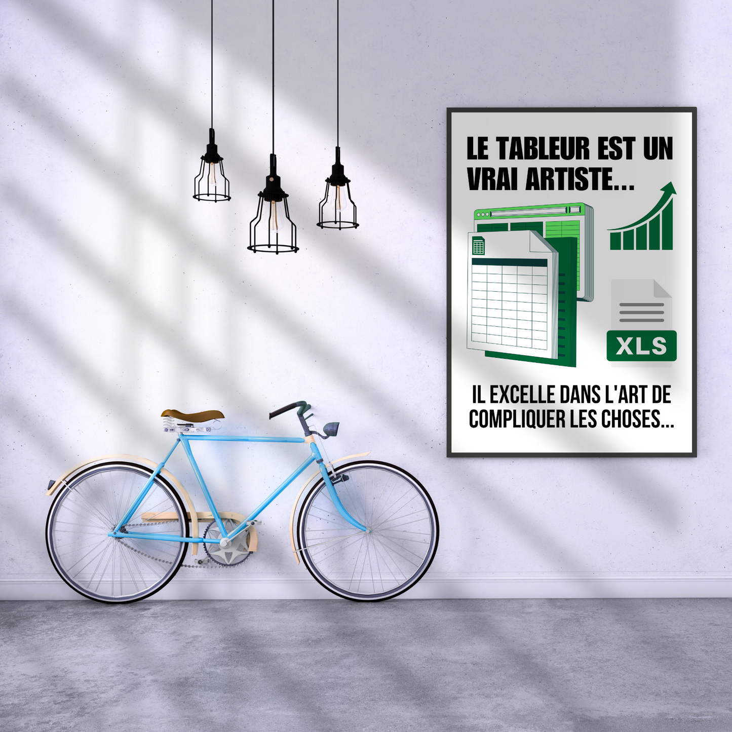 Affiche humour "Excel"