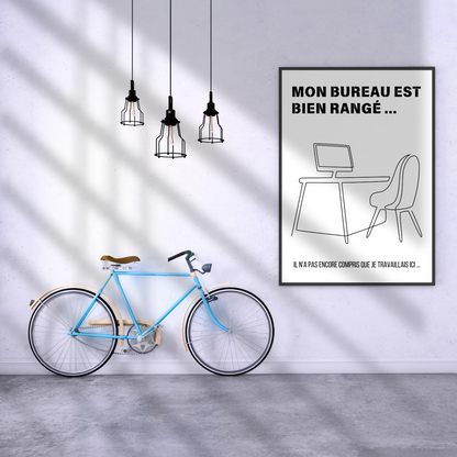 Affiche humour "Bureau"