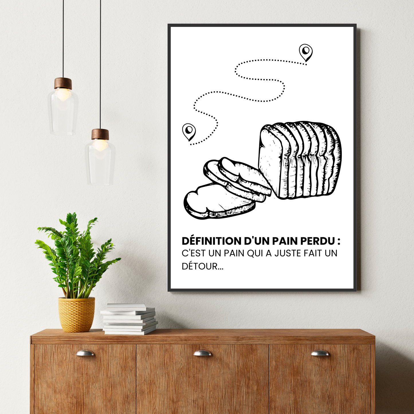 Affiche "Pain perdu"