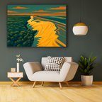 Affiche Dune du Pilat – Sable, océan et liberté