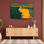Affiche Dune du Pilat – Sable, océan et liberté