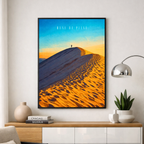 Affiche Dune du Pilat – Poster déco paysage moderne