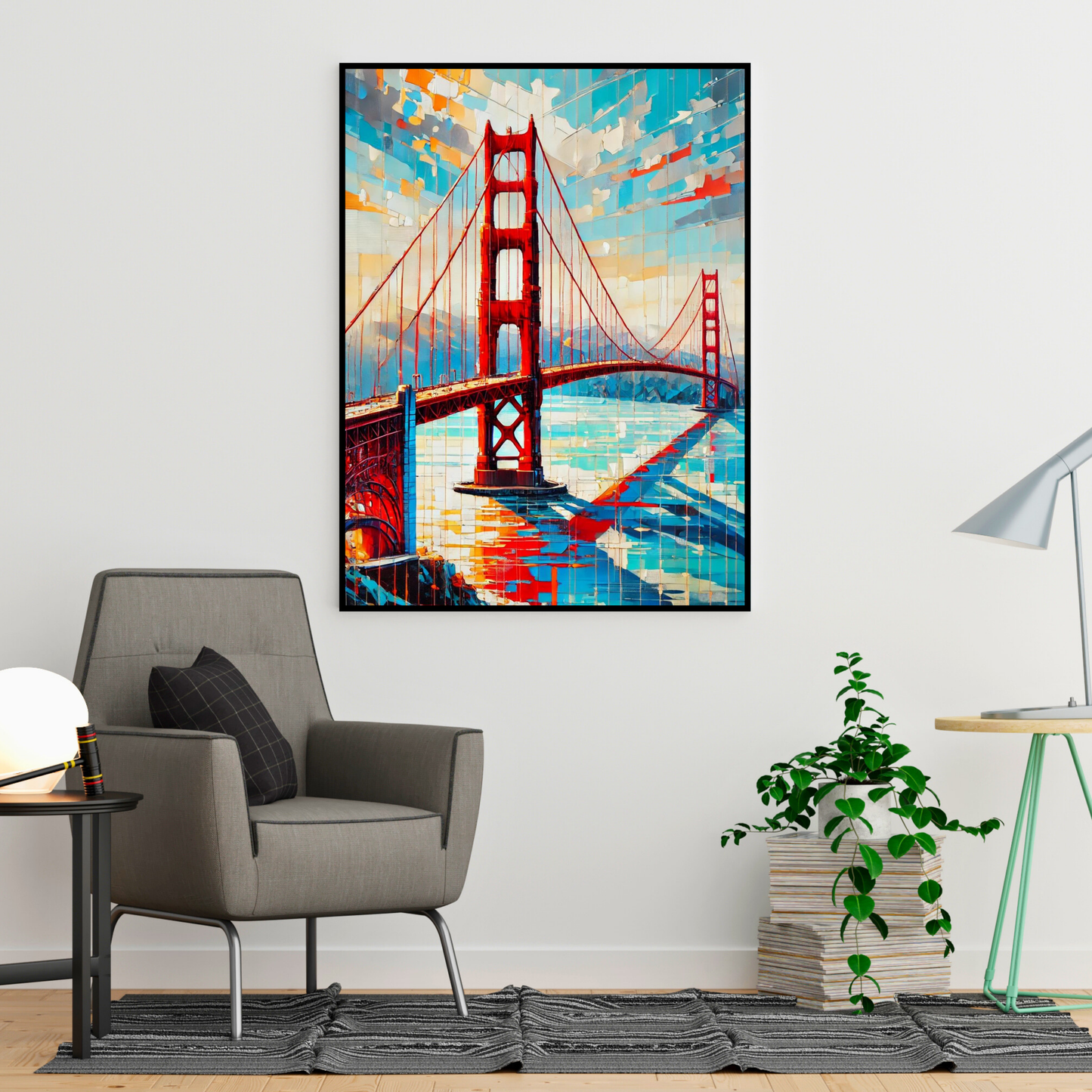 Affiche "Golden Gate - San Francisco"