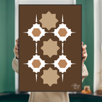 Affiche "Étoiles de sables"