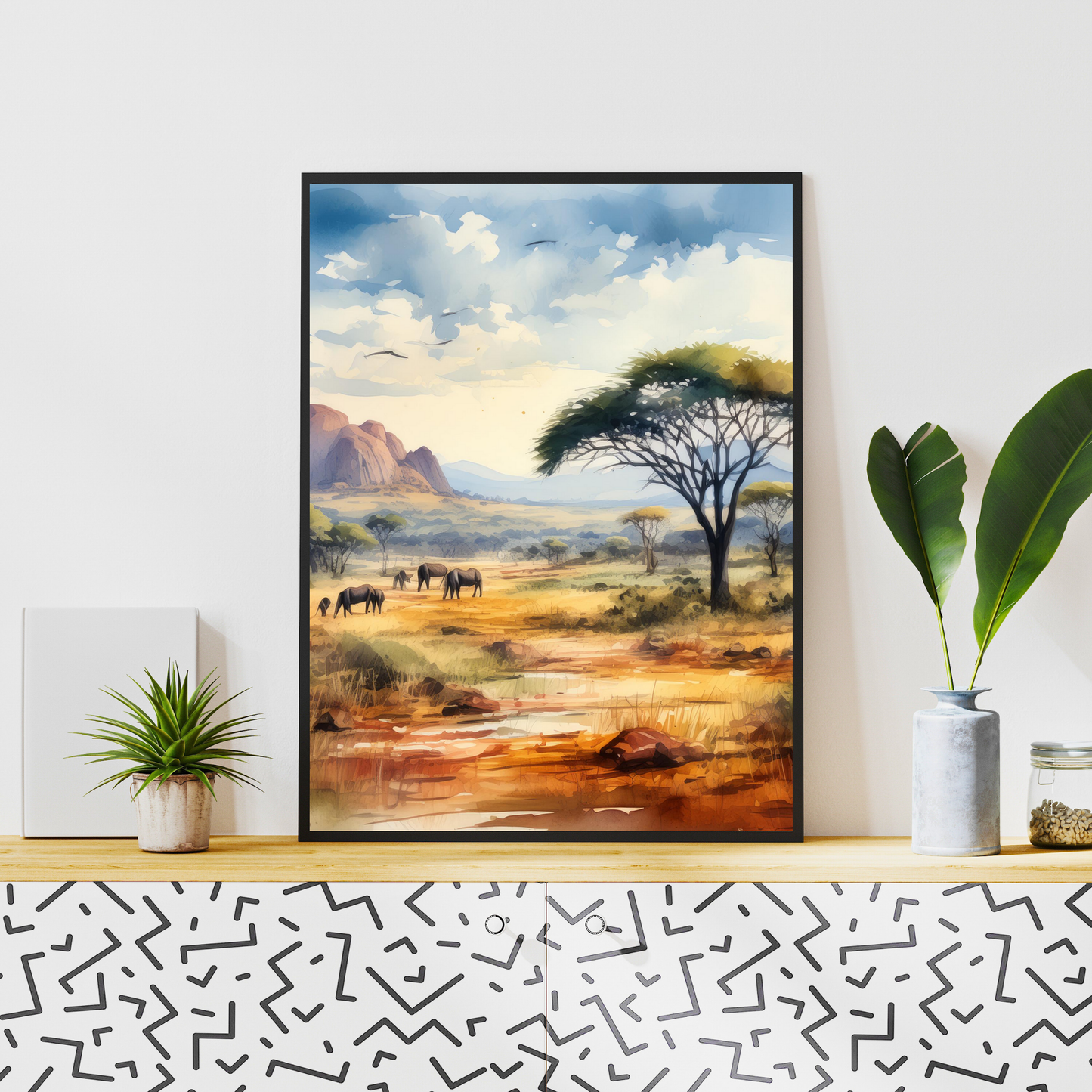 Affiche "Savane"