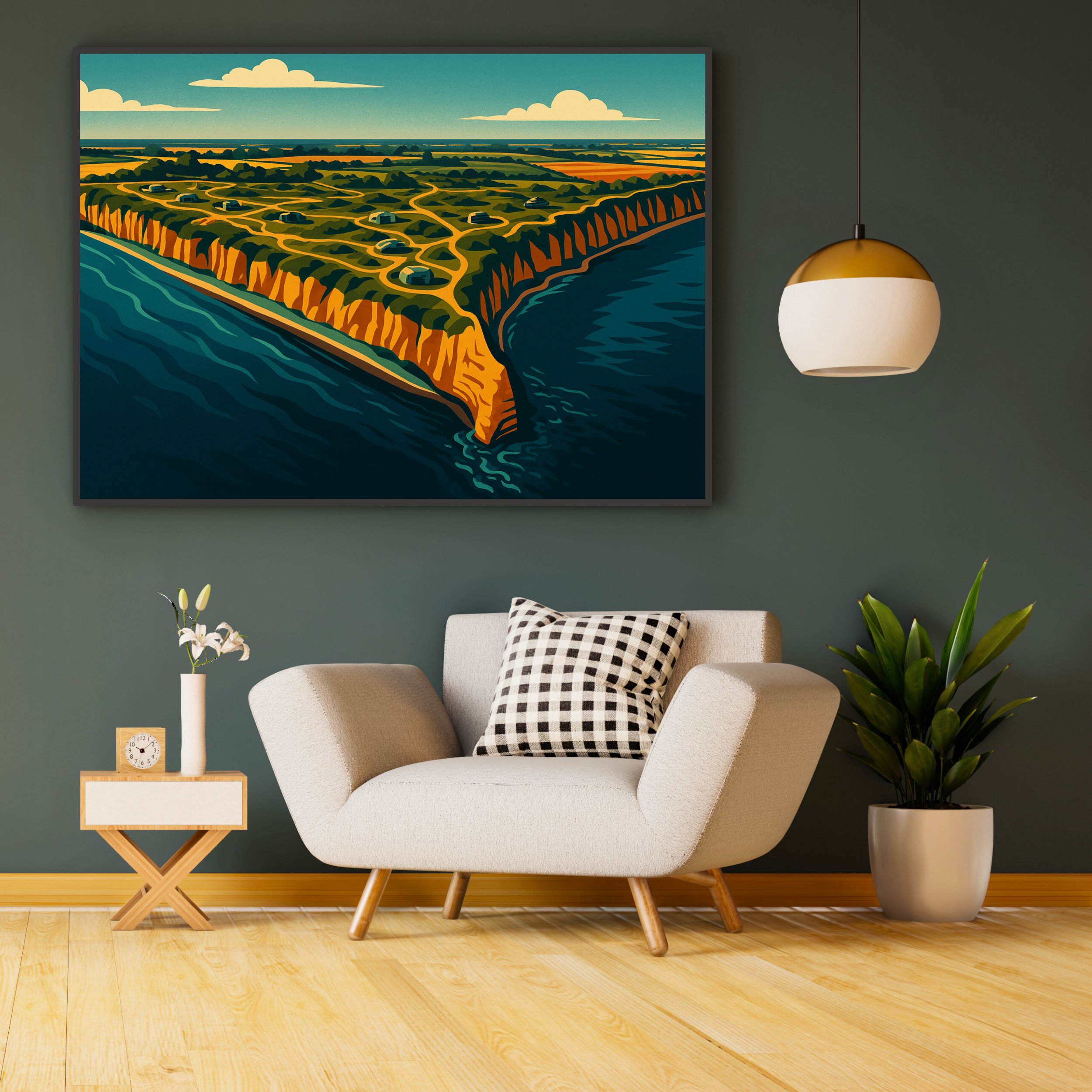 Affiche Pointe du Hoc – Mémoire et grand large