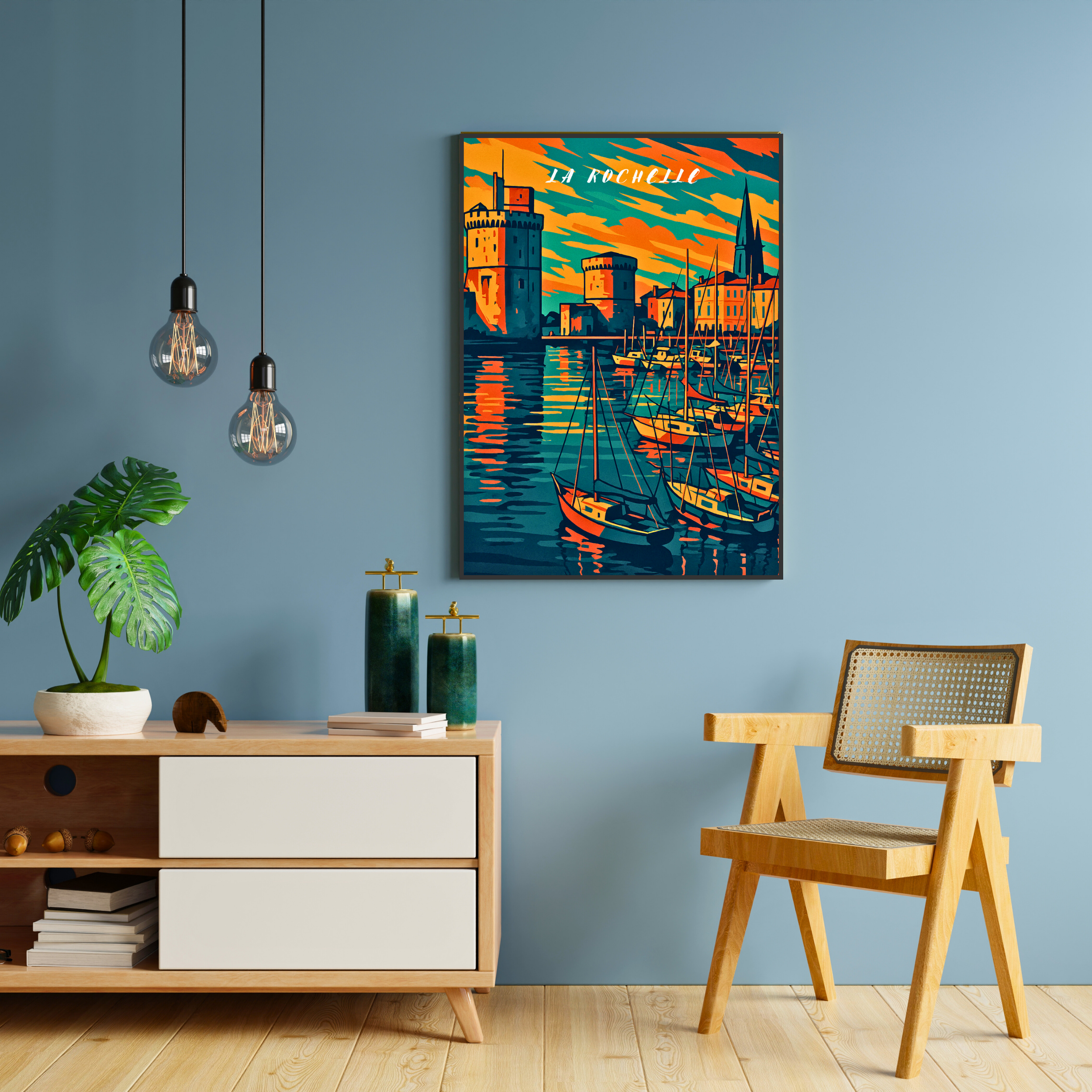 Affiche La Roche-sur-Yon – Esprit impérial et nature