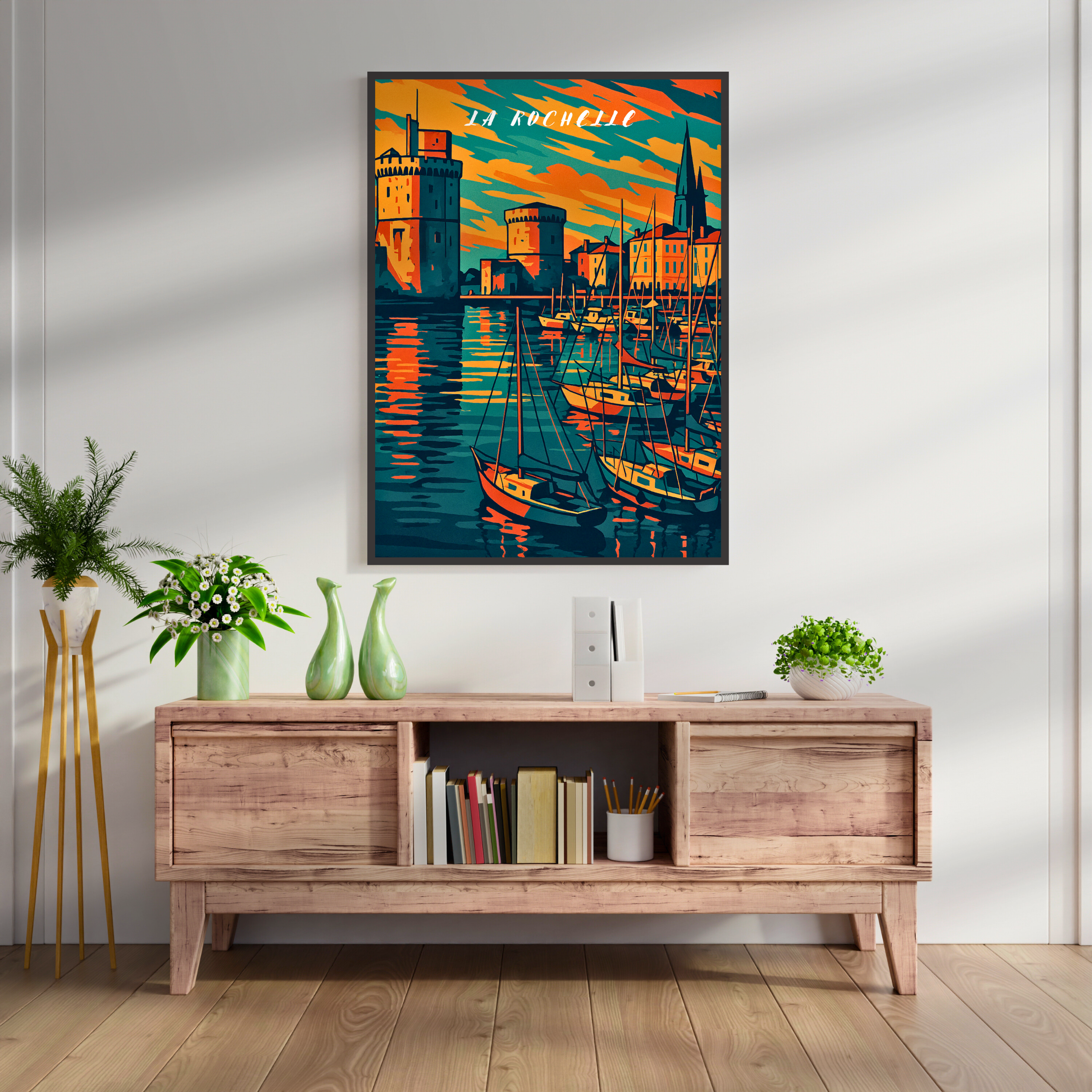 Affiche La Roche-sur-Yon – Esprit impérial et nature