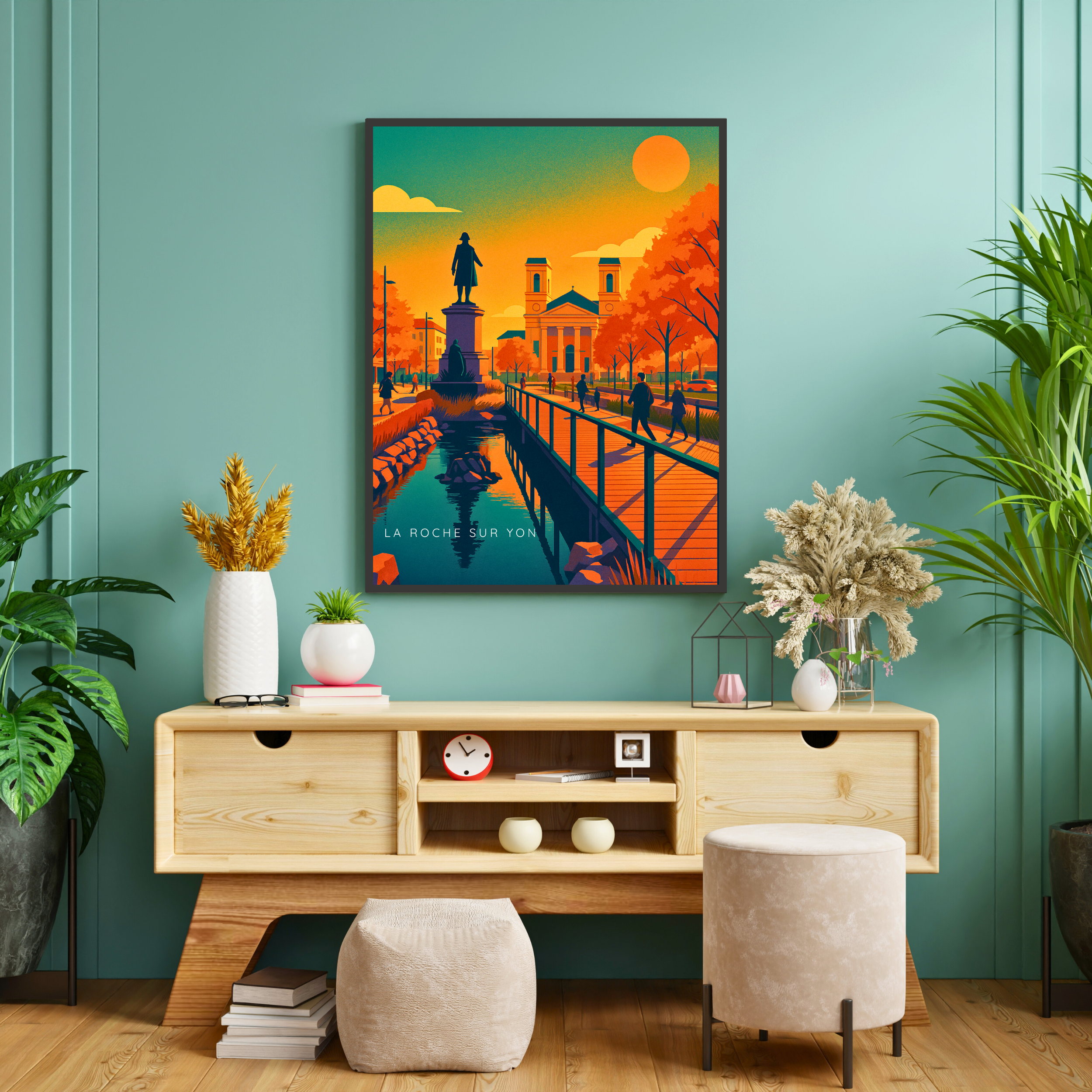 Affiche La Rochelle – Tours, vieux port et grand air