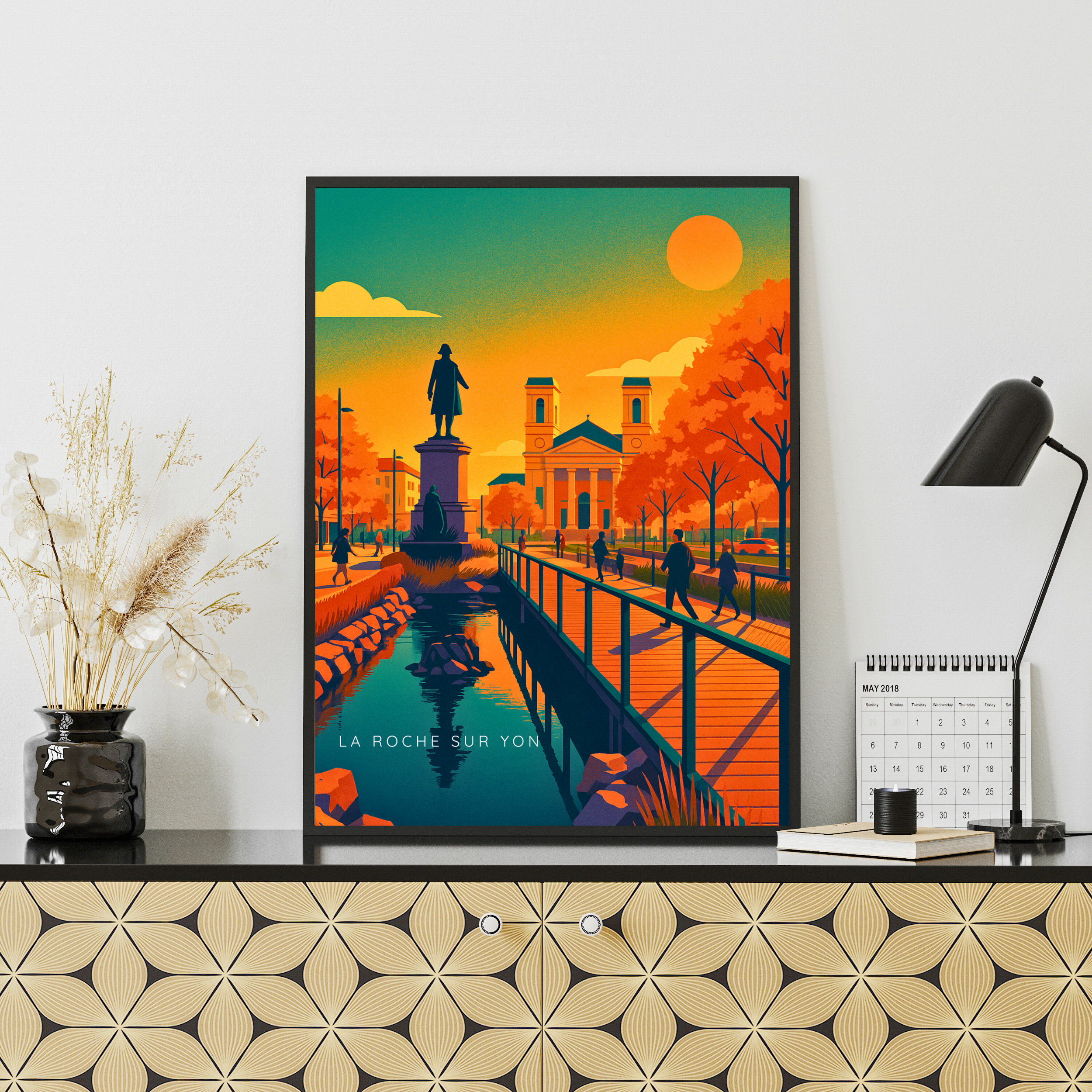 Affiche La Rochelle – Tours, vieux port et grand air