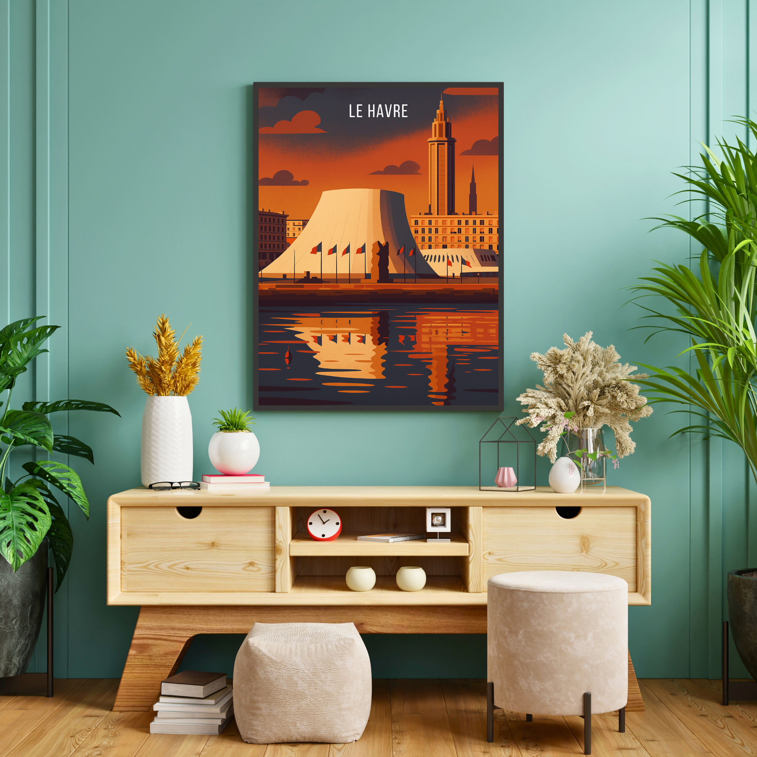 Affiche Le Havre – Modernité, mer et lumière