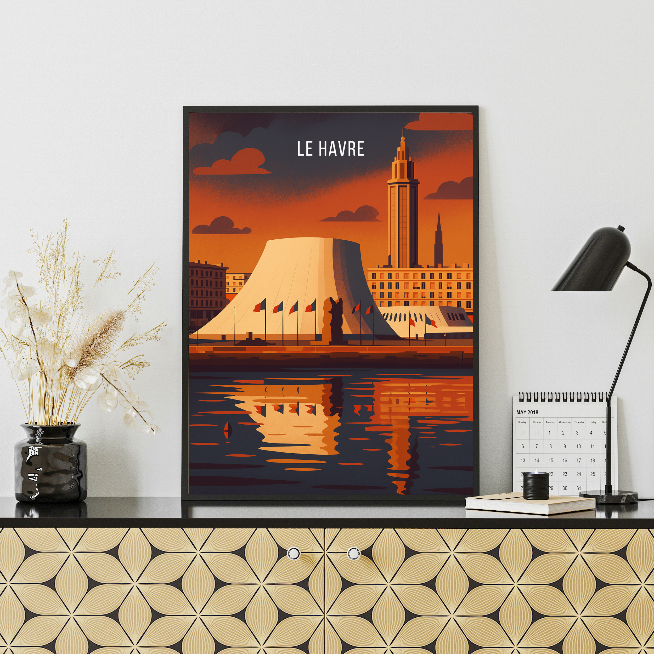 Affiche Le Havre – Modernité, mer et lumière