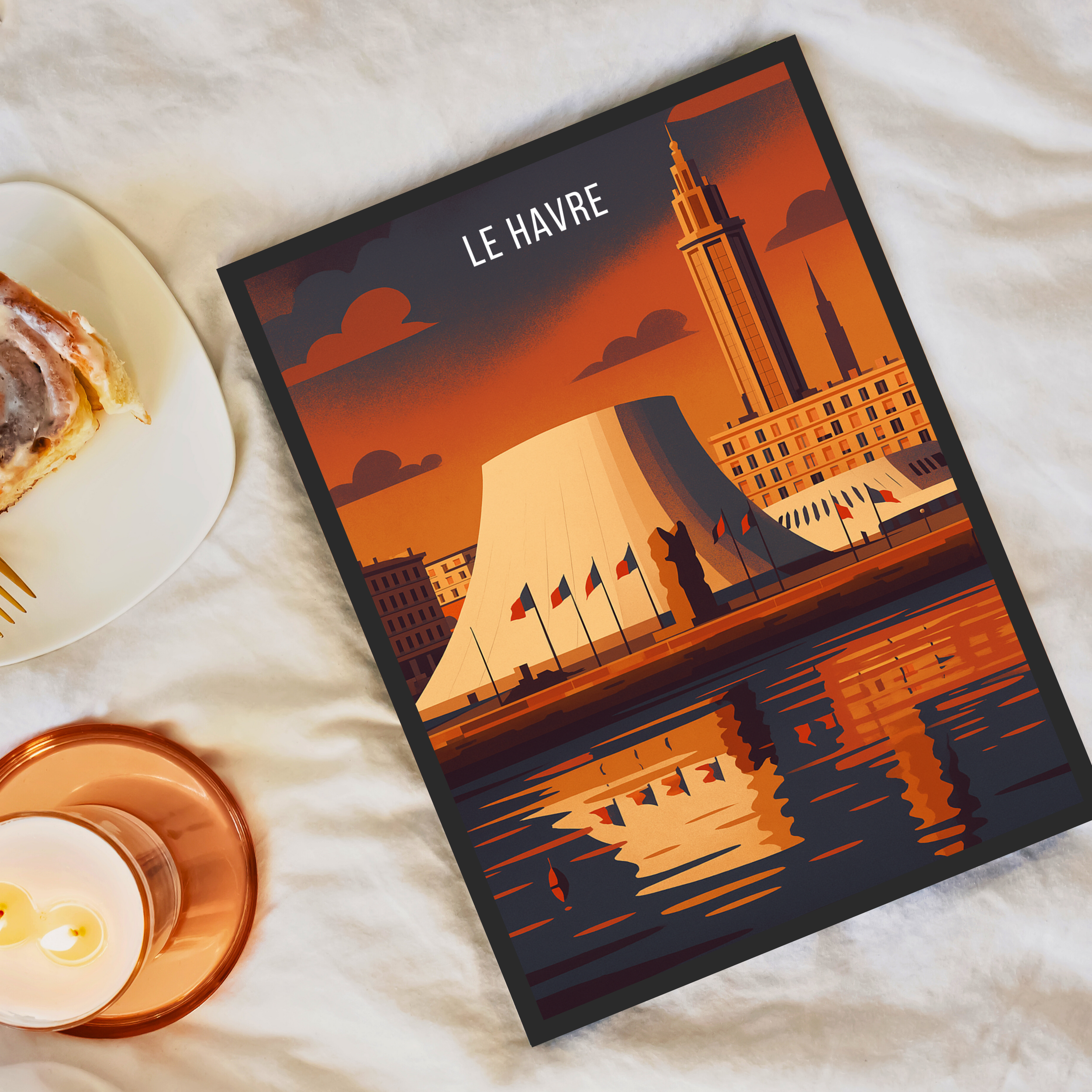 Affiche Le Havre – Modernité, mer et lumière