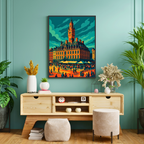 Affiche Lille – Couleurs, briques et bonne humeur