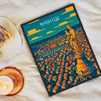 Affiche Marseille – Vieux-Port et accent du Sud