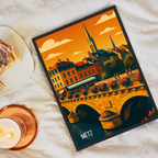 Affiche Metz – Lumière, histoire et nature