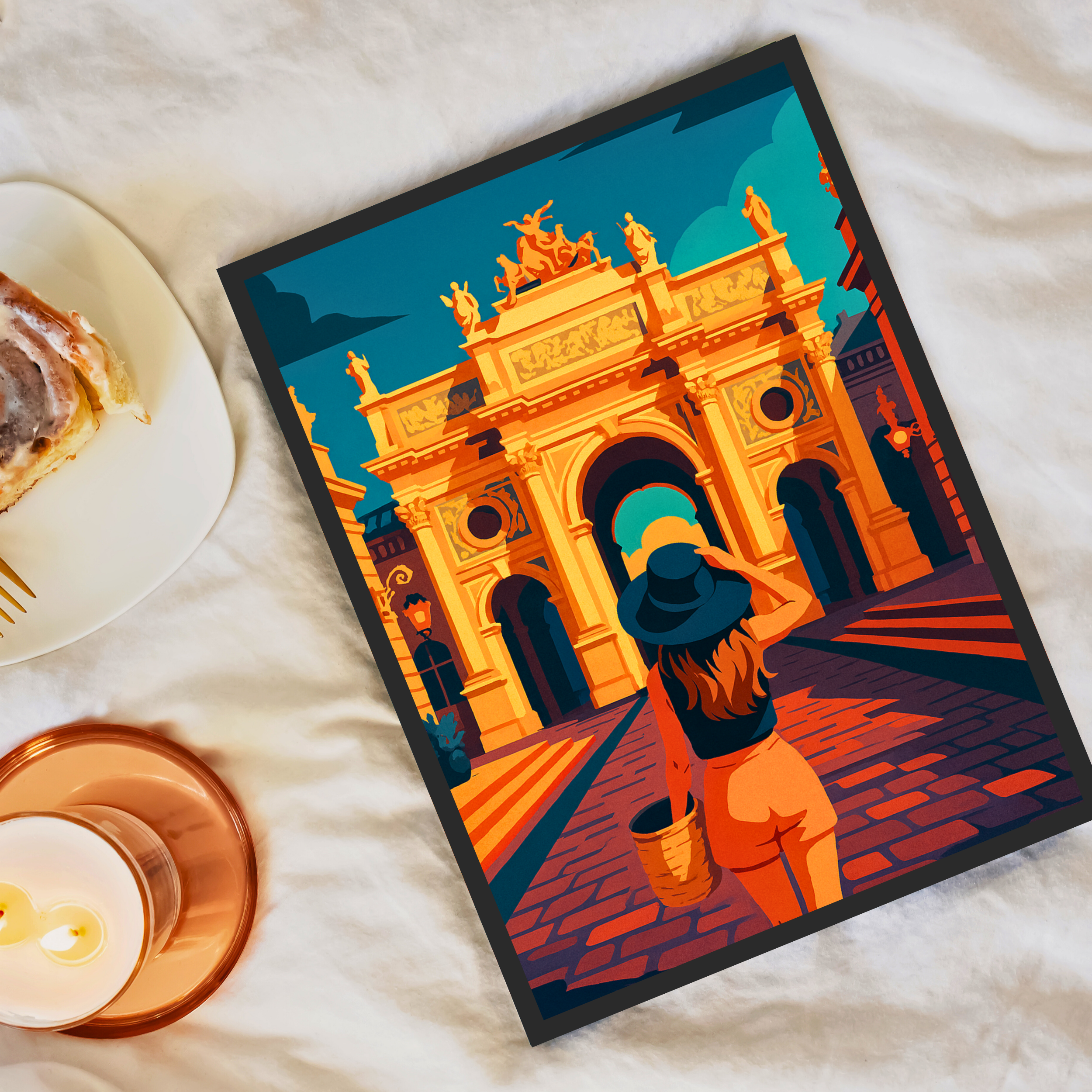 Affiche Nancy – Art nouveau et places royales