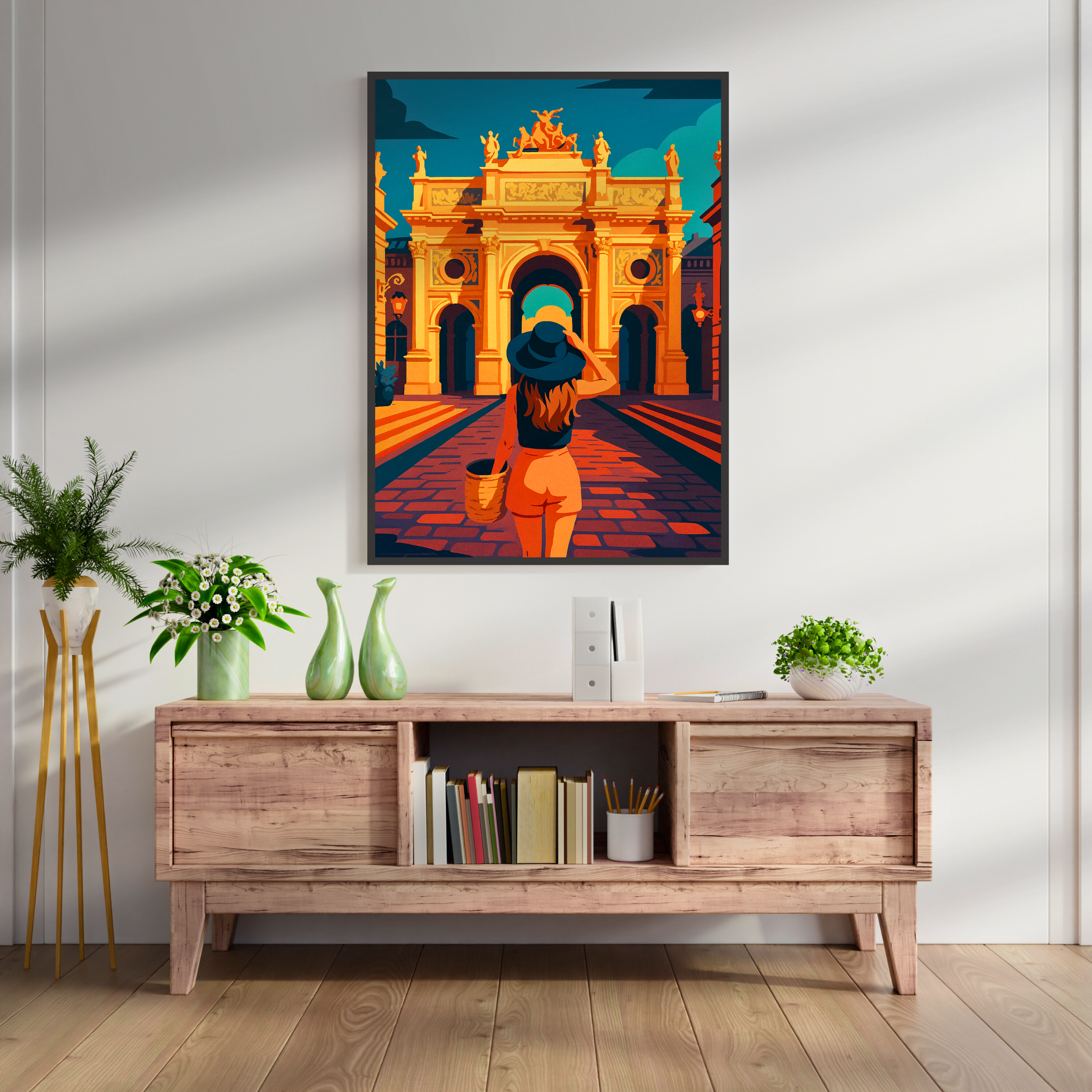 Affiche Nancy – Art nouveau et places royales