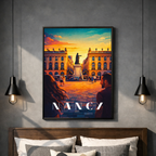 Affiche Nancy – Poster déco ville au style moderne