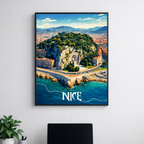 Affiche Nice – Au cœur de la Méditerranée