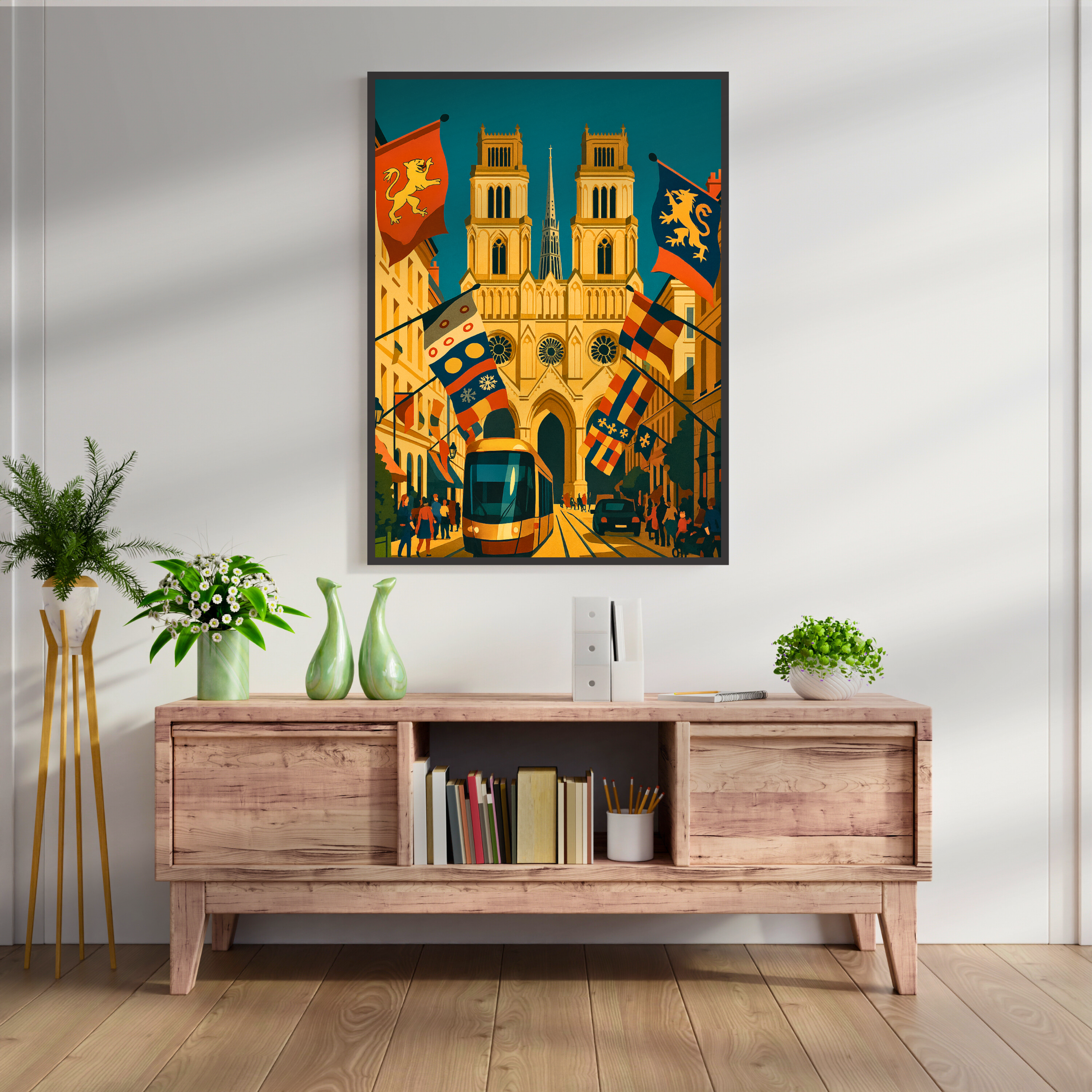 Affiche Orléans – Histoire, Loire et élégance