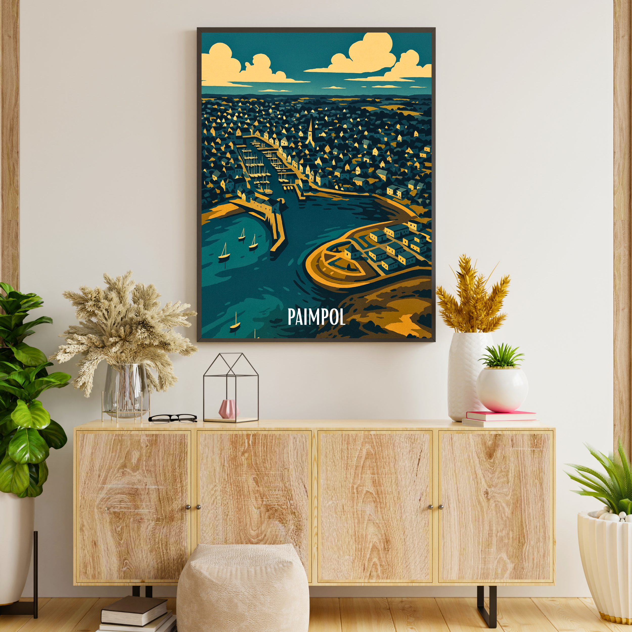 Affiche Paimpol – Ports, traditions et évasion