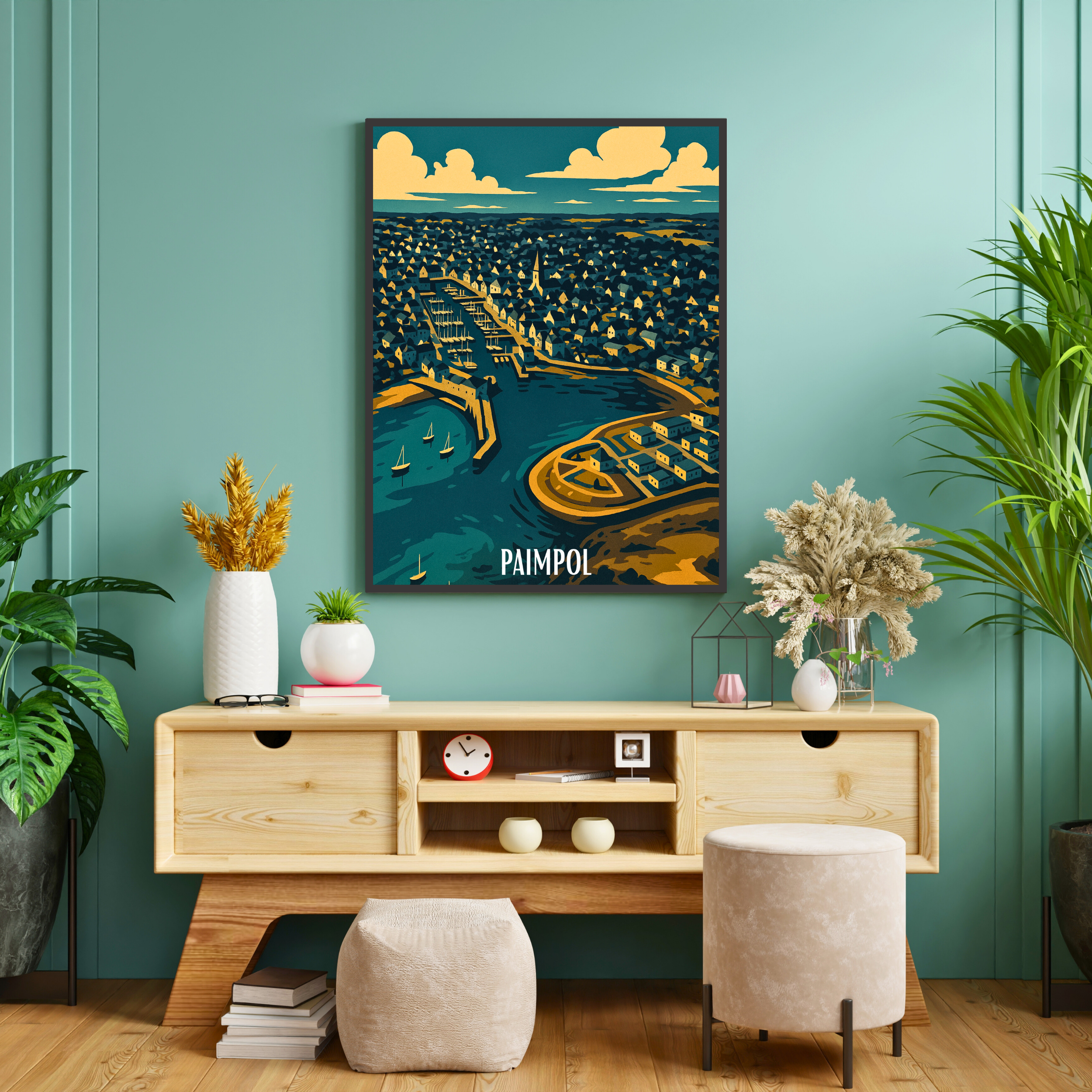 Affiche Paimpol – Ports, traditions et évasion