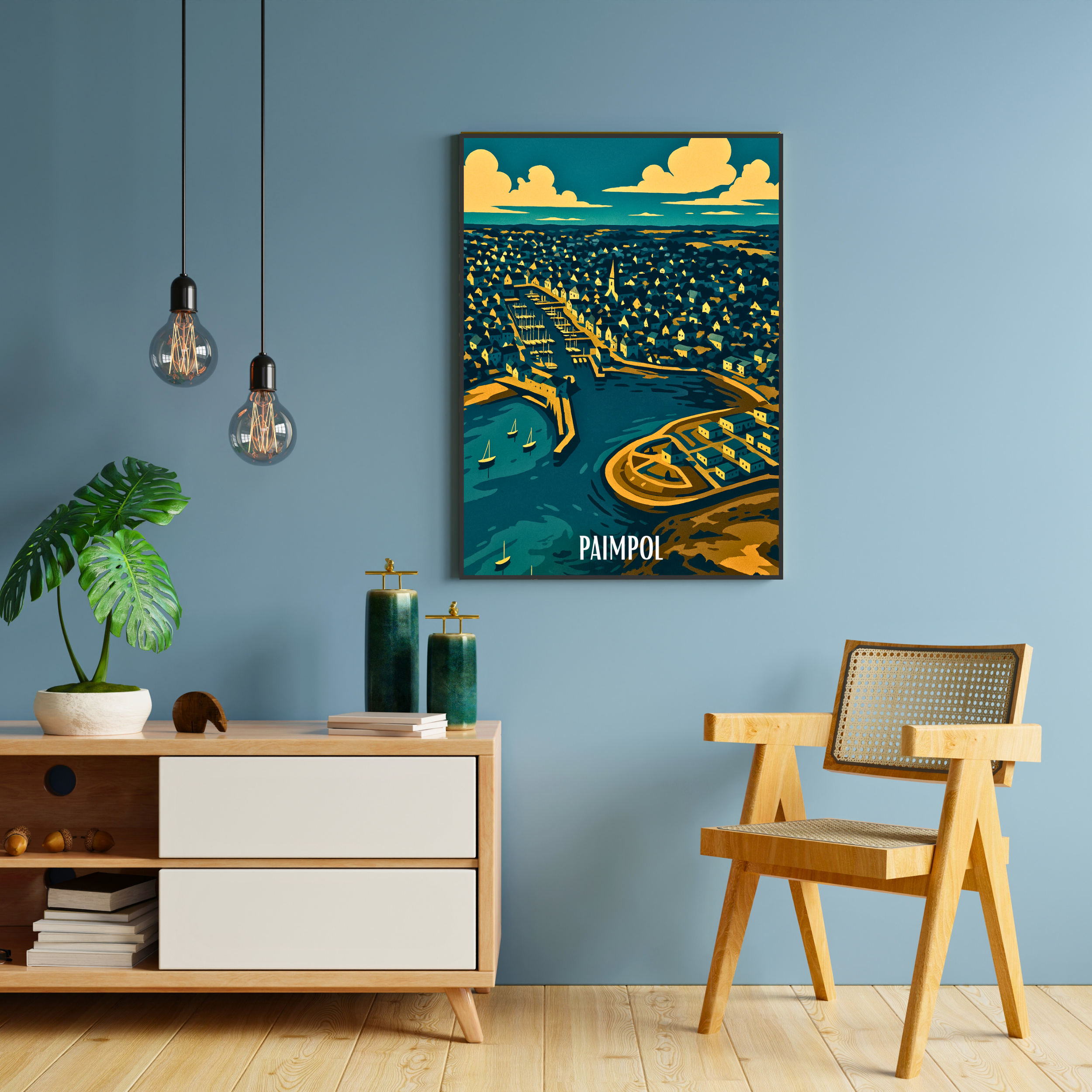 Affiche Paimpol – Ports, traditions et évasion